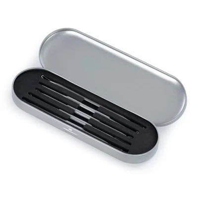 Image of LIVIVO 5pc Blackhead Remover Kit Safe and Effective for Extracting Blackheads, Whiteheads, Comedones, Acne, Pimples, Spots, Milia Blemishes Perfect Clear Smooth Skin Complexion