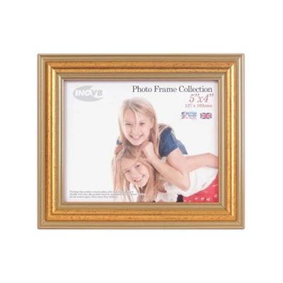 Image of Inov8 Framing PFES Gold 54 Photo Frame, 600, 5x4 inch