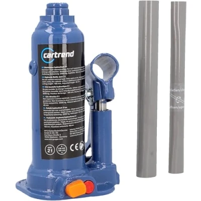Image of Cartrend 10005 Hydraulic Bottle Jack 2 T, gray