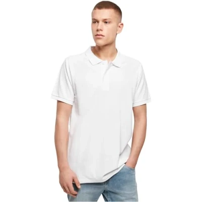 Image of Build Your Brand Men&#039;s Pique Polo Shirt T