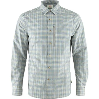 Image of FJALLRAVEN F81532 016 Abisko Hike Shirt LS M Shark Grey S