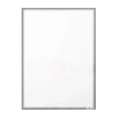 Image of Durable Info Pocket A3 Sign Attaches Via Static Cling Removeable and Reusable Ideal for Car Shop Windows Pack of 1 Grey Frame