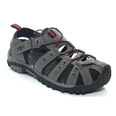 Image of PDQ Boys&#039; Hiking Sandals with Velcro Fastening, gray, 4 UK Child