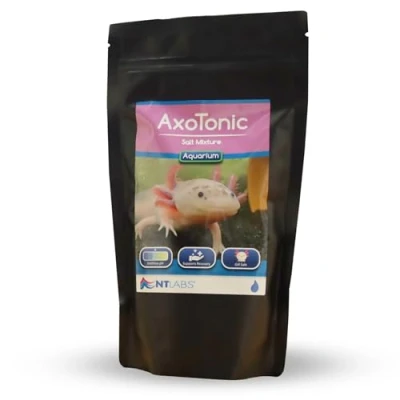 Image of NT Labs AxoTonic Reduces Occurrence &amp; Supports Recovery From Axolotl Infections, Creates Optimal Water Conditions For Axolotls, Aquarium Accessories (500g)
