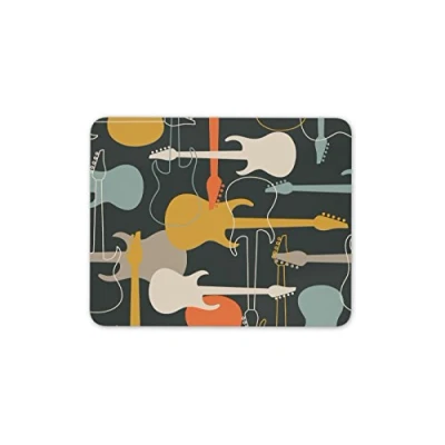 Image of Awesome Guitar Mouse Mat Pad Music Band Dad Brother Fun Gift Computer #8823