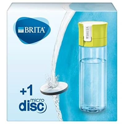 Image of Brita Fill &amp; Go Bottle Filtr Lime Water Filter