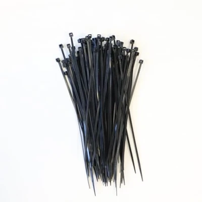 Image of Schneider Electric Thorsman Cable Ties, Pack of 100, Made Polyamide, 160 x 2.5 mm, Colour: Black, Various Sizes, Smooth Rounded Edges, Super Durable, Self Locking Ties for Management