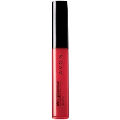 Image of Avon True Colour Glazewear Lip Gloss fiery Red
