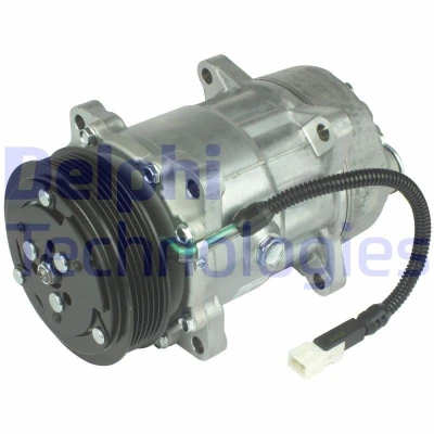 Image of 6453EY AC compressor DELPHI TSP0159031 Sanden SD7V16 PAG 46 with oil CITROËN: Berlingo / First I, Xantia Hatchback