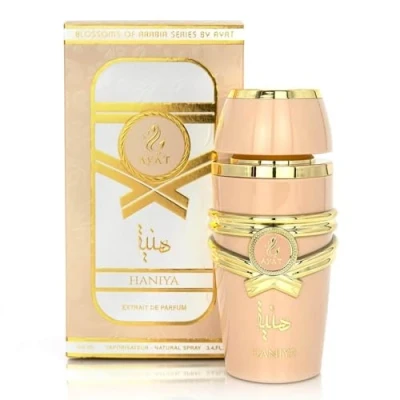 Image of Haniya Eau de Parfum by Ayat Perfumes Exotic Long Lasting Oriental Perfume for Women with Floral, Fruity, and Woody Notes