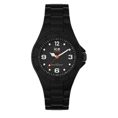 Image of Ice WATCH Generation Black Forever Women&#039;s Wristwatch With Silicon Strap 019142 (Small)