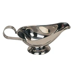 Image of Olympia Stainless Steel Gravy Boat 145ml