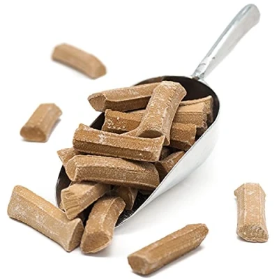 Image of Old Timers Stockley&#039;s Liquorice Coltsfoot Rock in Reusable Victorian Style Plastic Jar 970 millilitres 550 grams