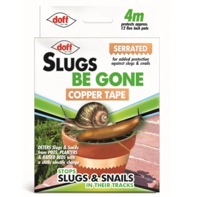 Image of Doff Slug &amp; Snail Adhesive Copper Tape 4m