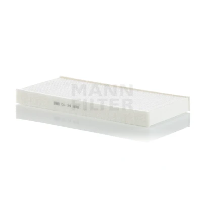 Image of 0008354800, A0008354800 Pollen Filter MANN CU 34 008 Particulate 340mm 158mm 30mm MERCEDES BENZ: Sprinter 3.5 t Van