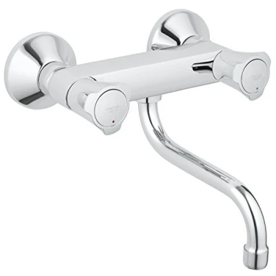 Image of GROHE Costa L Wall Mixer, 1/2&quot; Chrome 31187001