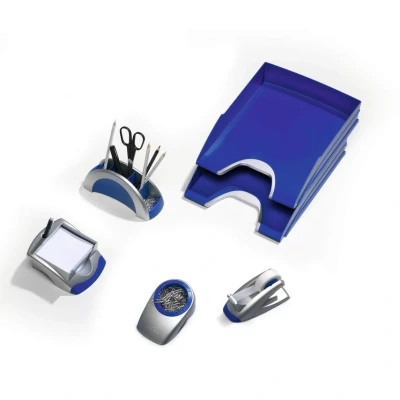Image of Durable Vegas 7720/23 Pen Holder Blue/Grey