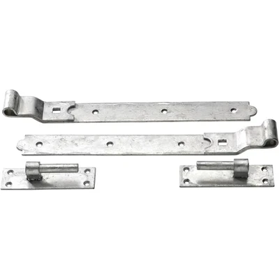Image of Perry 600mm Cranked Bands &amp; Hooks on Plate Galvanised (PR)