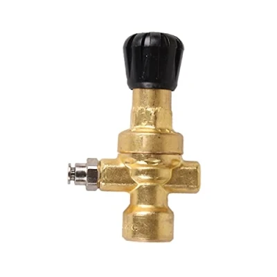 Image of Oxyturbo Article 215000 Pressure Reducer for Disposable Gas Bottles (CO2, Argon, Mix), Connection M10X1RH.