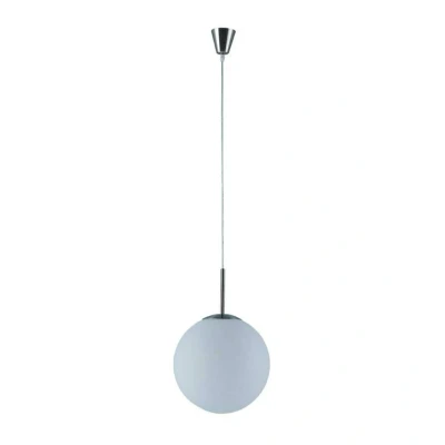 Image of Lindby pendant light Marike, Ø 30 cm, white, glass, globe, E27