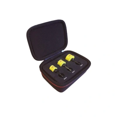 Image of Starrett KCS03001 Hole Saw Kits, Yellow, 3 Piece Set