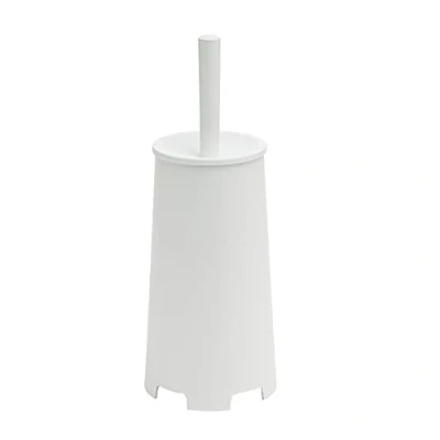 Image of Gedy G Oscar Toilet Gloss 35 x 13 cm Weight 0.4 kg Bathroom Brush with Bristles Made Thermoplastic Resins, Year of Warranty 2, R&amp;D Design, Glossy White, Unica