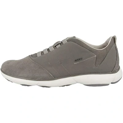 Image of Geox Mens U Nebula B Sneakers, Dove Grey, 12 UK