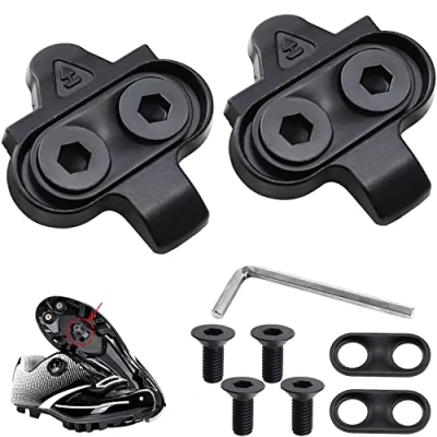 Image of ZDNT Bike Cleats Pedal SPD Mountain Compatible with Bicycle Cleat Set Parts for Men &amp; Women Shoes Pedals