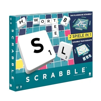Image of Mattel Games Scrabble , Version: German, HWD45