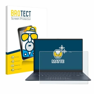 Image of brotect Screen Protector Anti Glare compatible with ASUS ZenBook 14 OLED UX3405 Matte, Fingerprint Protection Film