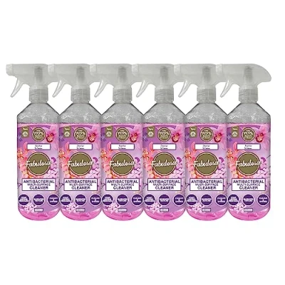 Image of Fabulosa Antibacterial Disinfectant Spray, All Purpose Multi Surface Cleaner, 500ml, 6 pack, Exotic
