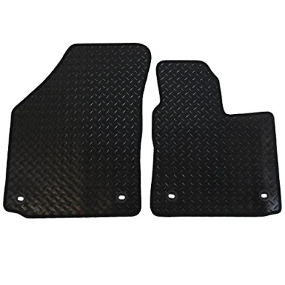 Image of Fully Tailored Rubber Car Mat , Set of 2