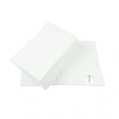 Image of MuslinZ 6 Pack Prefold Cloth Nappies White Cotton Muslin Diaper Baby Reusable Nappy (Size 1)