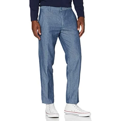Image of United Colors of Benetton Men&#039;s Pantalone Pants, Light Blue 901, 46