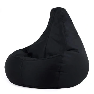 Image of Bean Bag Bazaar Recliner Gaming Chair, Pink, Large Indoor Outdoor Bags, Lounge or Garden, Big Adult Chairs with Filling Included