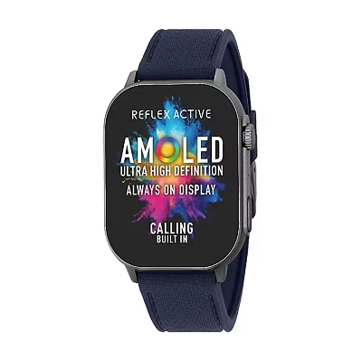 Image of Reflex Active Series 29 Mens Amoled Smart Watch with 2.04&#039;&#039;, Heart Rate Monitor, Blood Oxygen, IP68 Waterproof, Fitness Tracking for iOS + Android