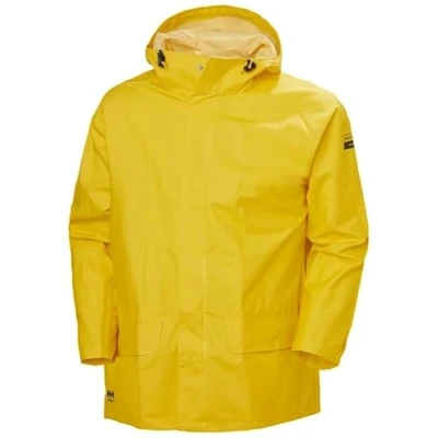 Image of Helly Hansen Workwear Men&#039;s Mandal Waterproof Jacket, Light Yellow, L