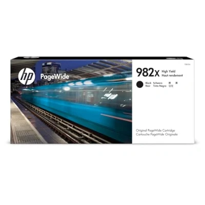Image of HP T0B30A 982X High Yield Original PageWide Cartridge, Black, Single Pack