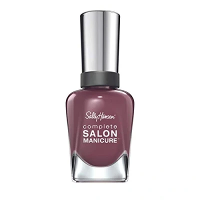 Image of Sally Hansen Complete Salon Manicure Nail Polish, Purple Shades, Plum&#039;s the World