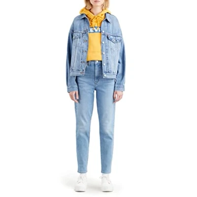 Image of Levi&#039;s Women&#039;s High Waisted Mom Jeans, Summer House, 24W / 29L