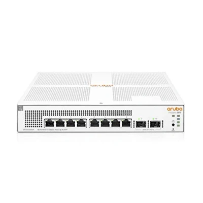 Image of HPE Networking Instant On Switch Series 1930 8 Port Gb Smart managed Layer 2+ Ethernet with PoE 8x 1G 2x SFP CL4 124W UK Cord (JL681A#ACC)