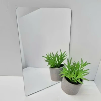 Image of Servewell Rounded Corner Rectangle Wall Mirror 30 x 20 cm