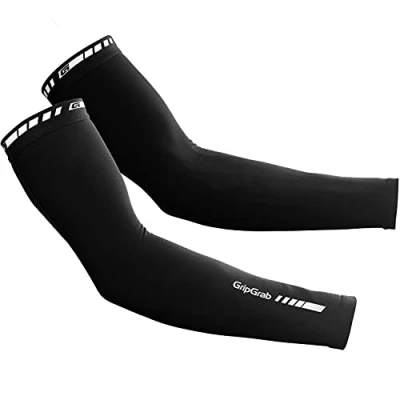 Image of GripGrab Light Spring Autumn Cycling Arm Warmers Anti Slip Lightweight Thin Summer Road Mountain Gravel Bike Sleeves