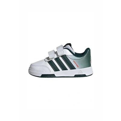 Image of adidas Sportswear Disney Mickey Mouse Tensaur Baby shoes for kids, Size: 3K, Cloud white aurora ivy lime burst