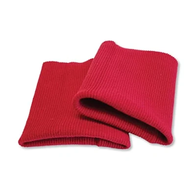 Image of Replacement Cotton Wrists 1 Pair (Red)