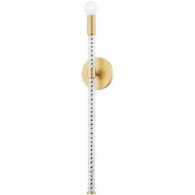 Image of Pippin 1 Light Wall Sconce Brass, 2700K