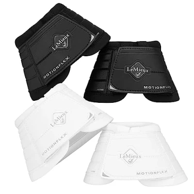 Image of LeMieux Motionflex Over Reach Boots XL Black