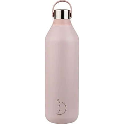 Image of Chilly&#039;s Water Bottle Series 2 Blush Pink 1000 ml
