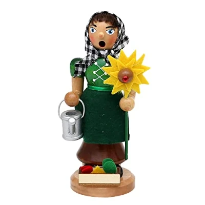 Image of Dekohelden24 Incense Smoker Gardener Size Approx. 17 cm