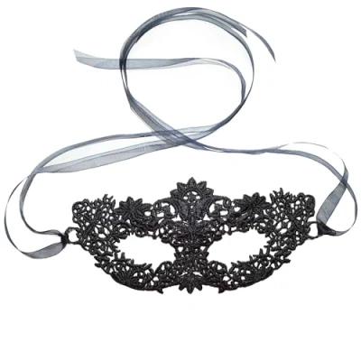 Image of FHS Black Lace Women&#039;s Venetian Mask for Party Prom Ball Masquerade